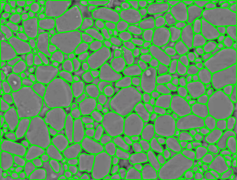 結晶粒輪郭認識効果